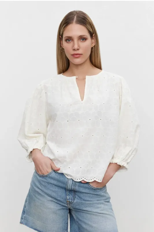 Corina Top sold by French Cuff