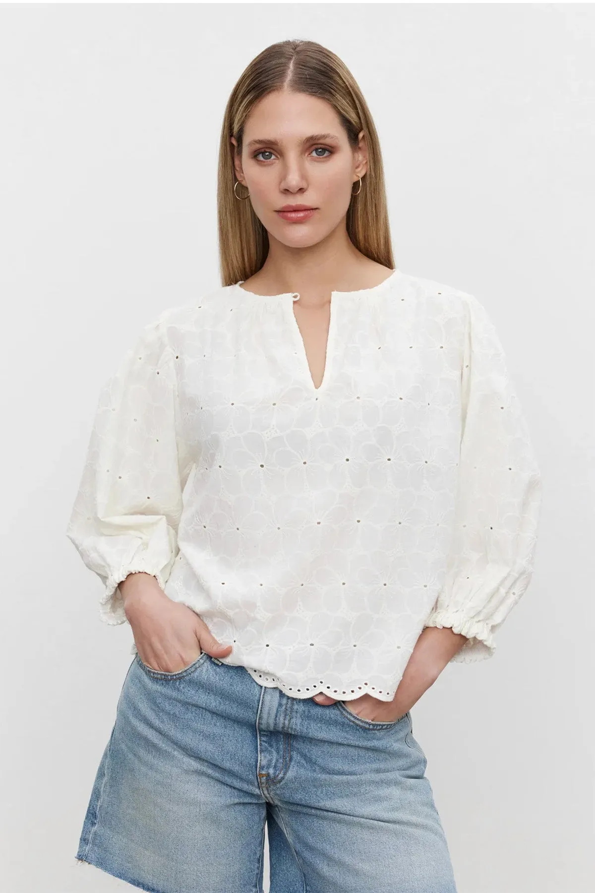 Corina Top sold by French Cuff