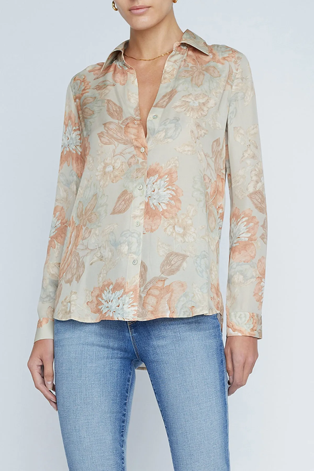 Nina Long Sleeve Blouse sold by French Cuff