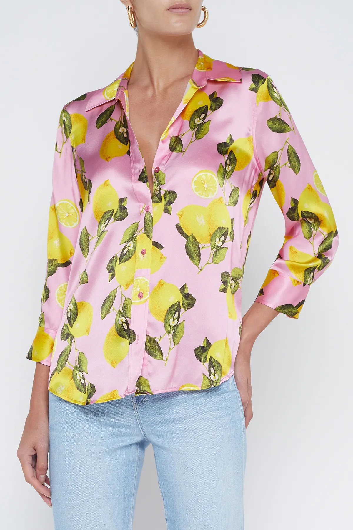 Dani 3/4 Sleeve Blouse sold by French Cuff