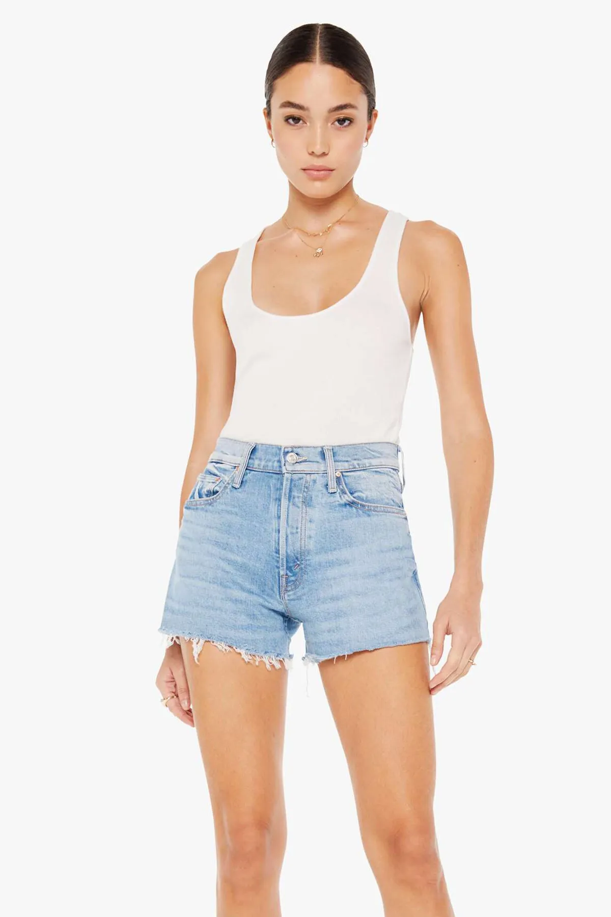 The Tomcat Kick Fray Short sold by French Cuff