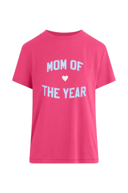 Mom of the Year Tee - Beetroot/Purple sold by French Cuff