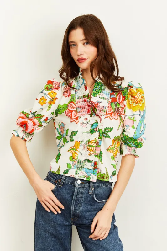 Zuri Top Short Sleeve sold by French Cuff