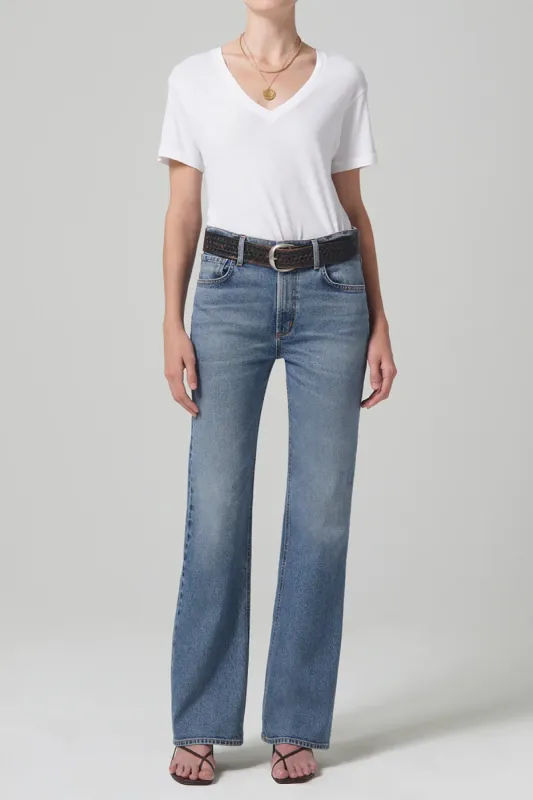 Vidia Mid Rise Boot Cut sold by French Cuff