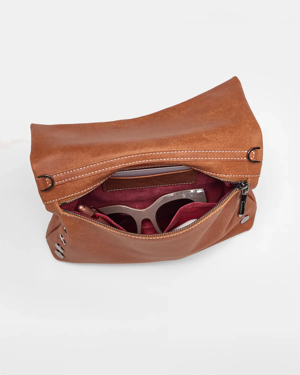 VIP Med - Hermosa Saddle/Gunmetal sold by French Cuff product image thumbnail 3