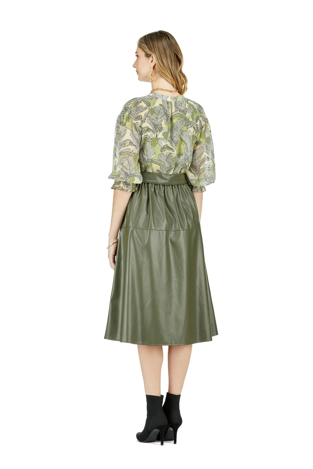 Olive Leaves Top sold by French Cuff product image thumbnail 2