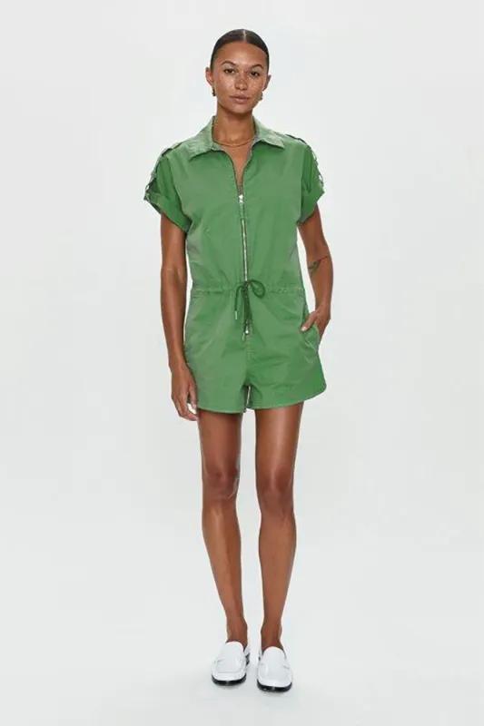 Meg Romper - Avocado sold by French Cuff
