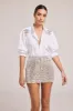 Mitchie Crystal Poplin Shirt sold by French Cuff