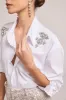 Mitchie Crystal Poplin Shirt sold by French Cuff