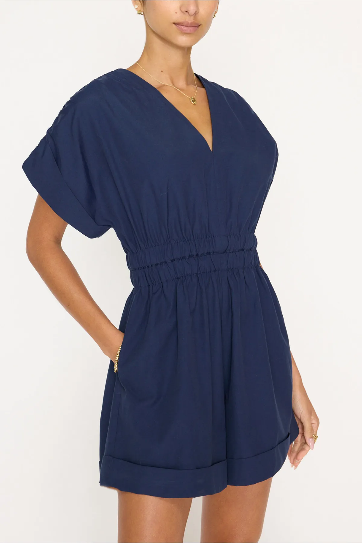Alessia Romper sold by French Cuff