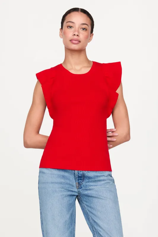 Rory Top - Lava sold by French Cuff