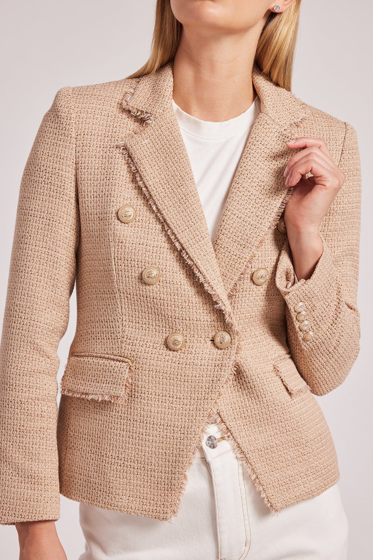 Eliza Tweed Blazer sold by French Cuff product image thumbnail 2