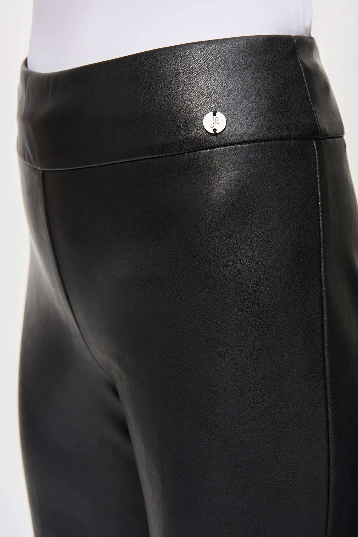Leatherette Flared Pull-On Pants sold by French Cuff product image thumbnail 3