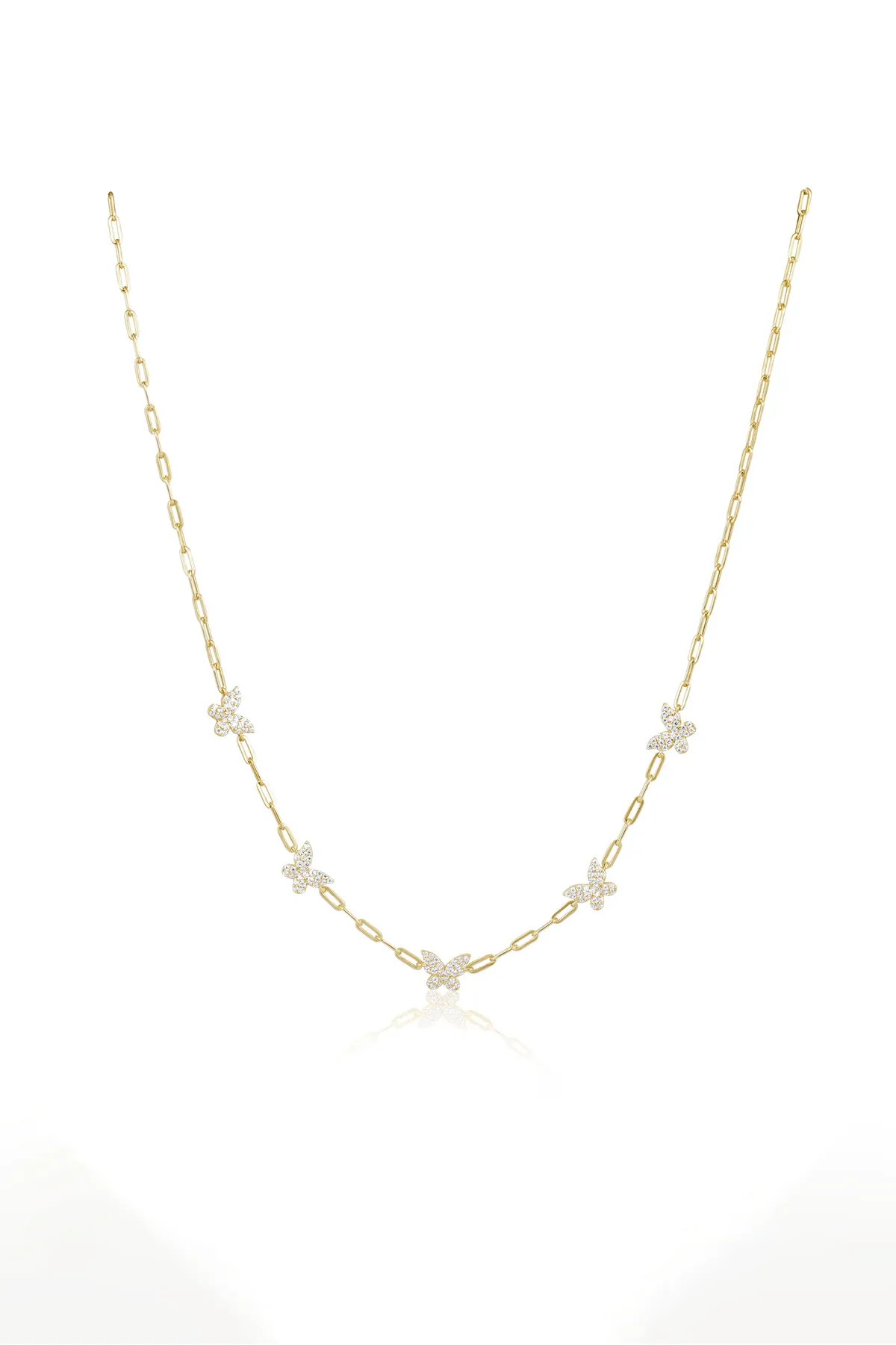 Lilia Butterfly Necklace sold by French Cuff