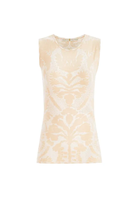 Melba Tank - Opal sold by French Cuff