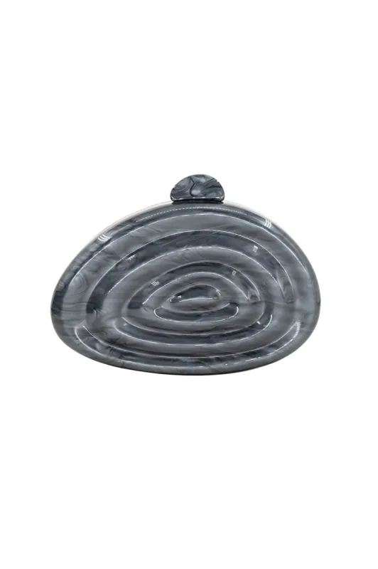 Acrylic Shell Clutch sold by French Cuff