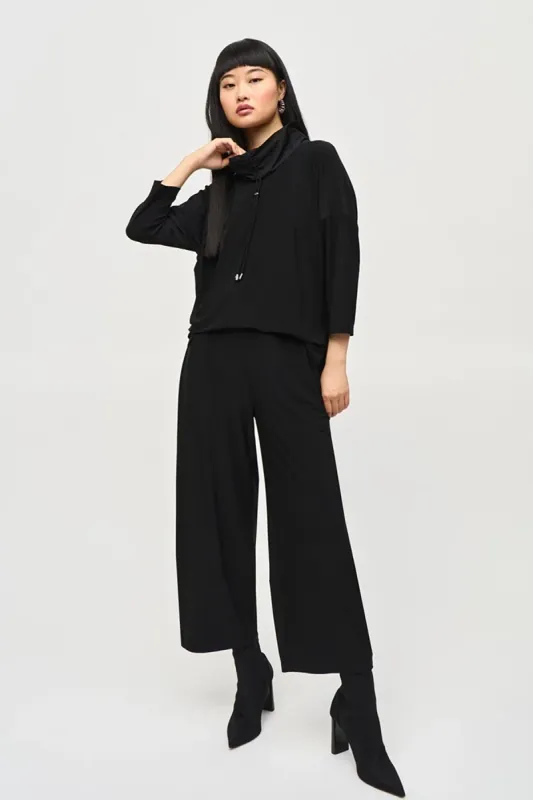 Silky Knit Cropped Jumpsuit sold by French Cuff