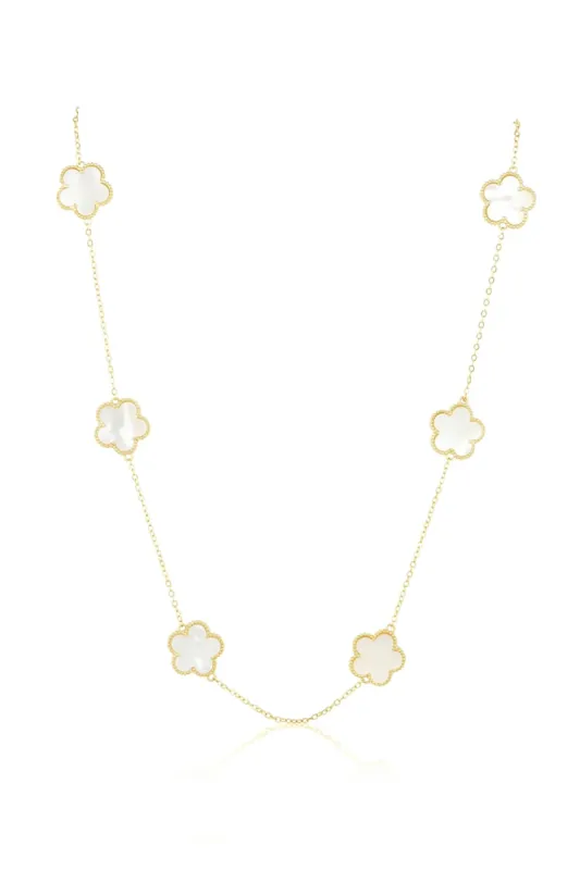 Adeline Clover Necklace sold by French Cuff