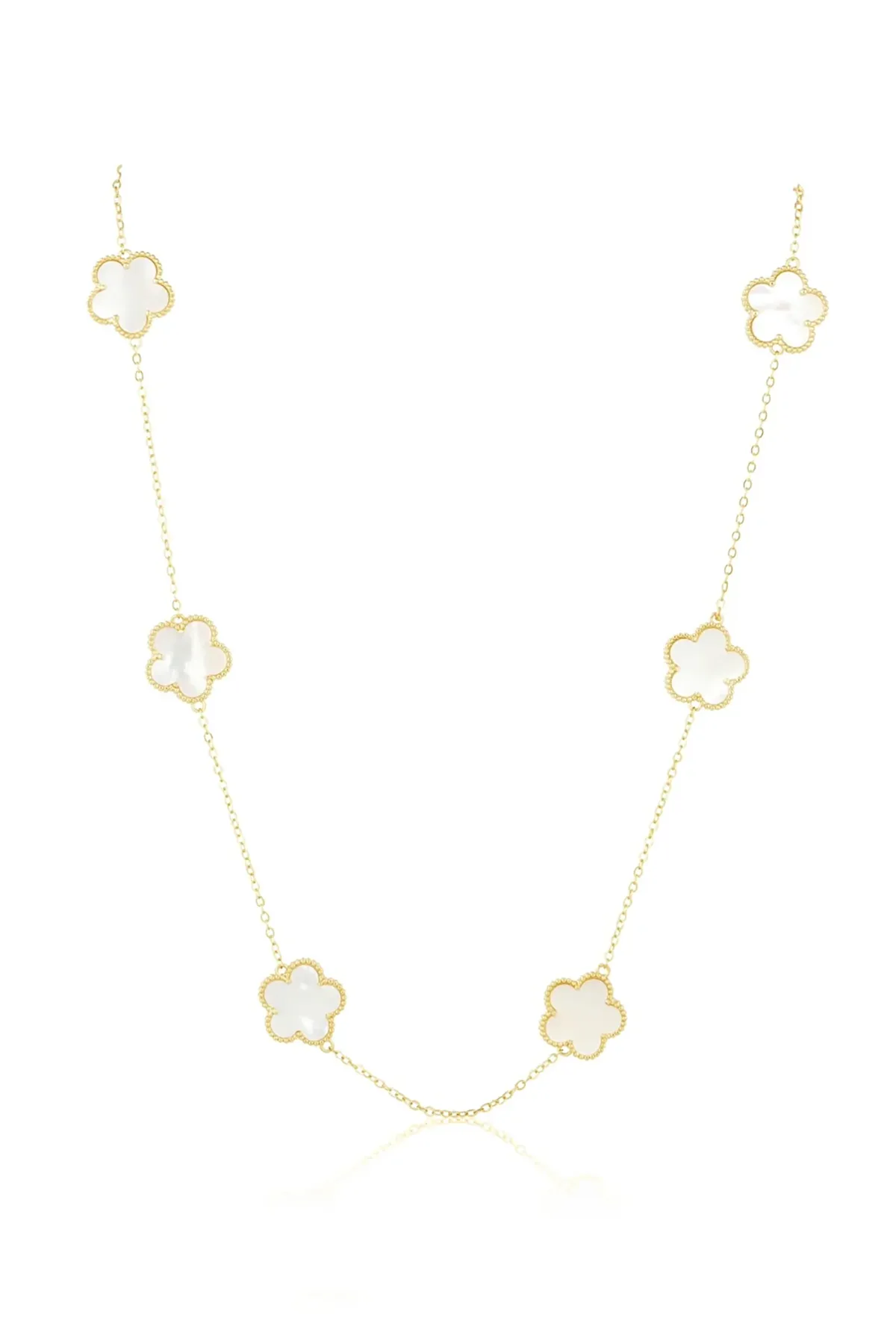 Adeline Clover Necklace sold by French Cuff