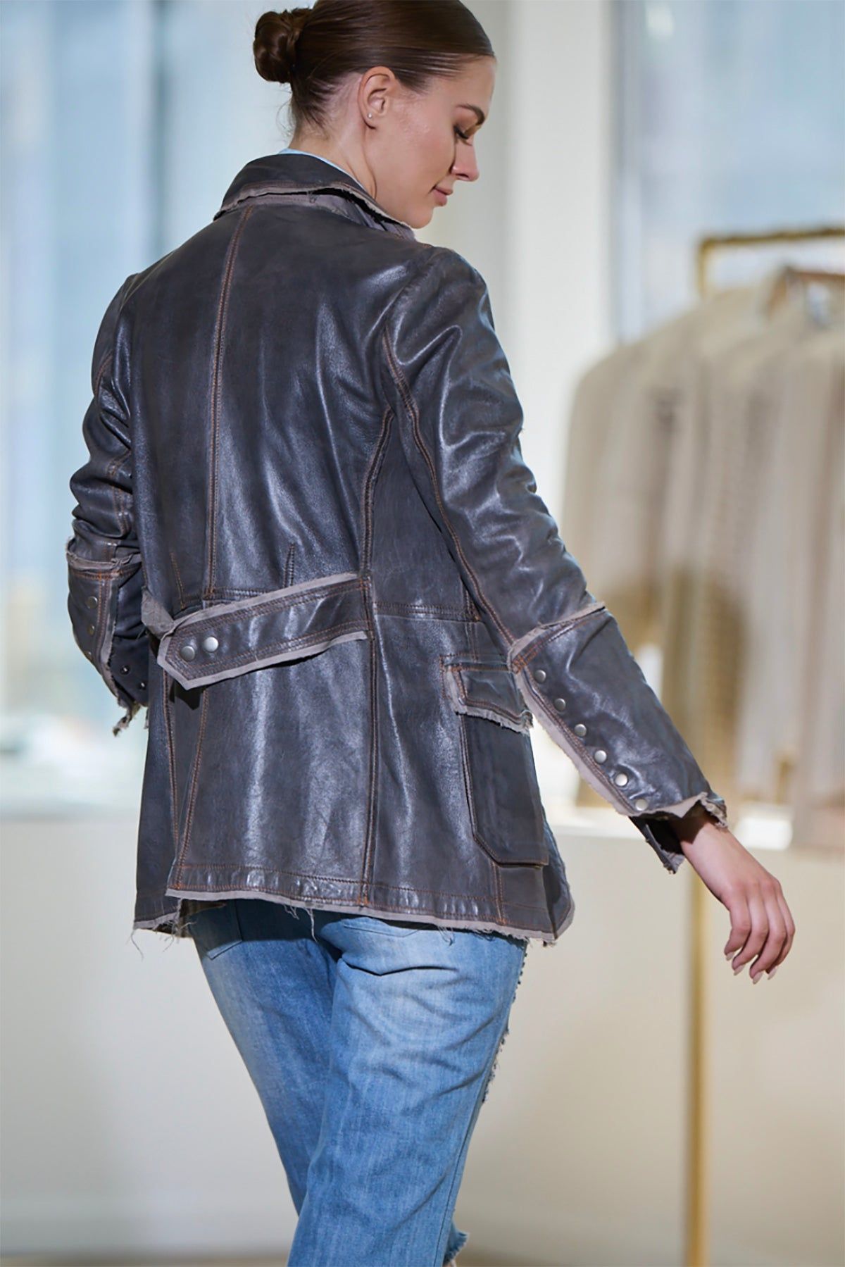 Meryl Vegetable Dye Leather sold by French Cuff