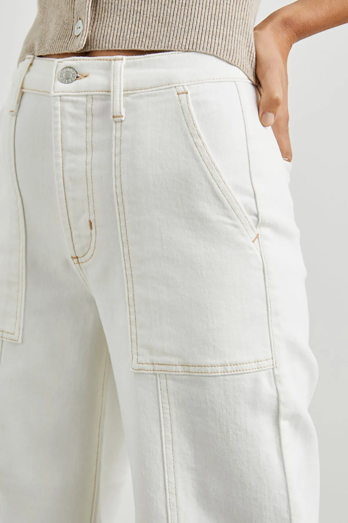 Getty Crop Utility Pant sold by French Cuff product image thumbnail 2