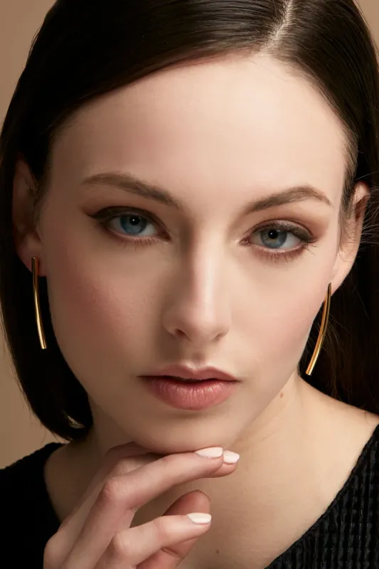 Vertical Bar Drop Earring sold by French Cuff