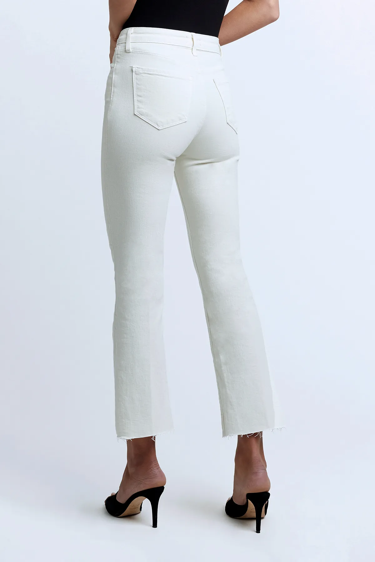 Kendra High Rise Crop Flare sold by French Cuff product image thumbnail 3