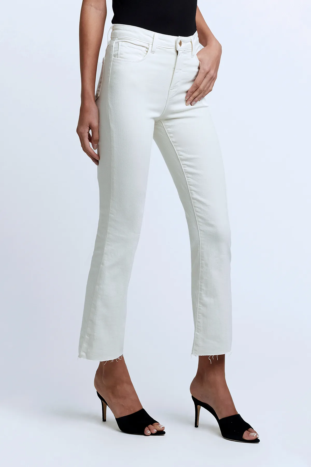 Kendra High Rise Crop Flare sold by French Cuff product image thumbnail 2