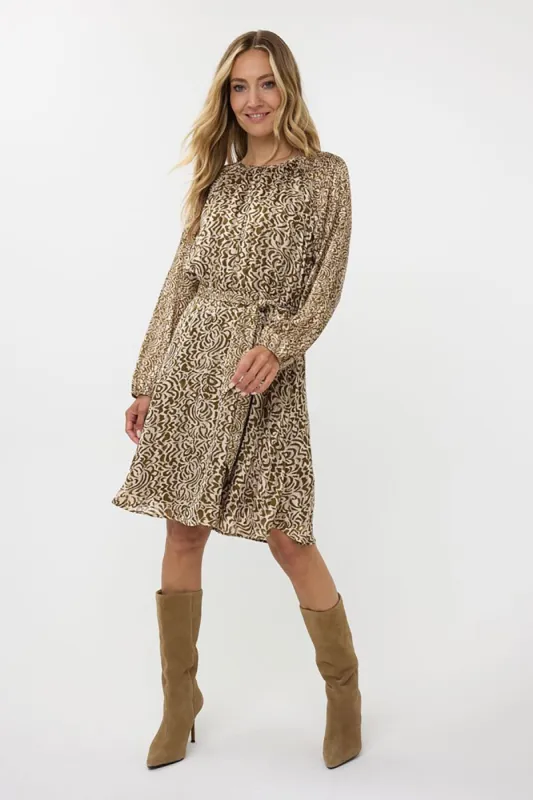 Dimension Print Dress sold by French Cuff
