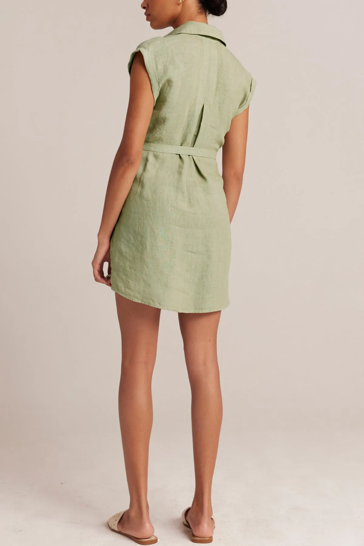 Belted Tunic Shirt Dress sold by French Cuff product image thumbnail 3