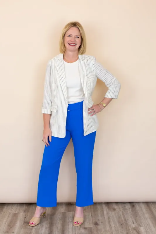 Royal Blue Pant sold by French Cuff