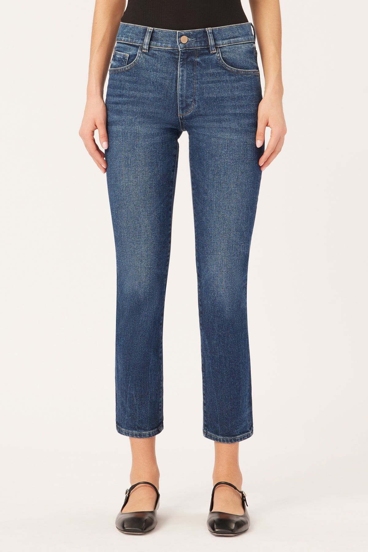 Mila Cigarette Mid Rise 28" sold by French Cuff