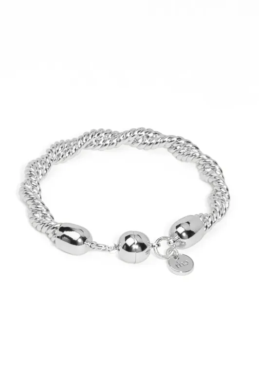 Braided Twisting Links Bracelet sold by French Cuff