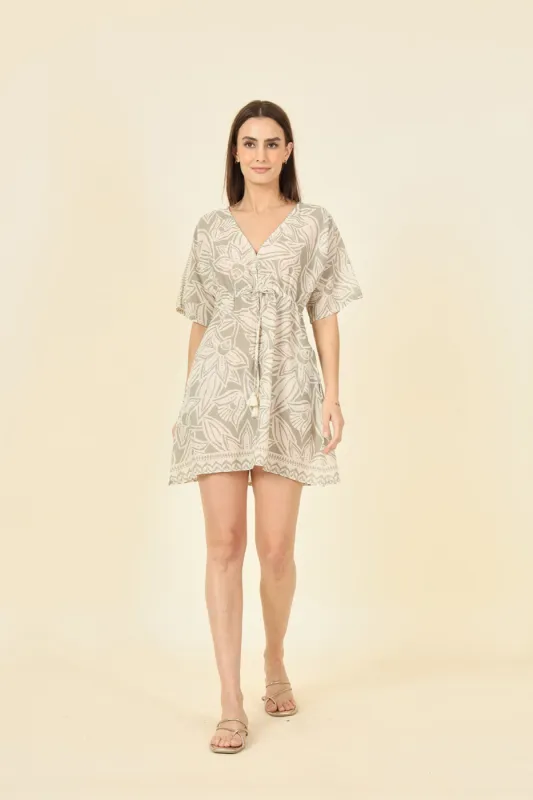 Pia Mini Coverup - Martina in Agave made by Omika