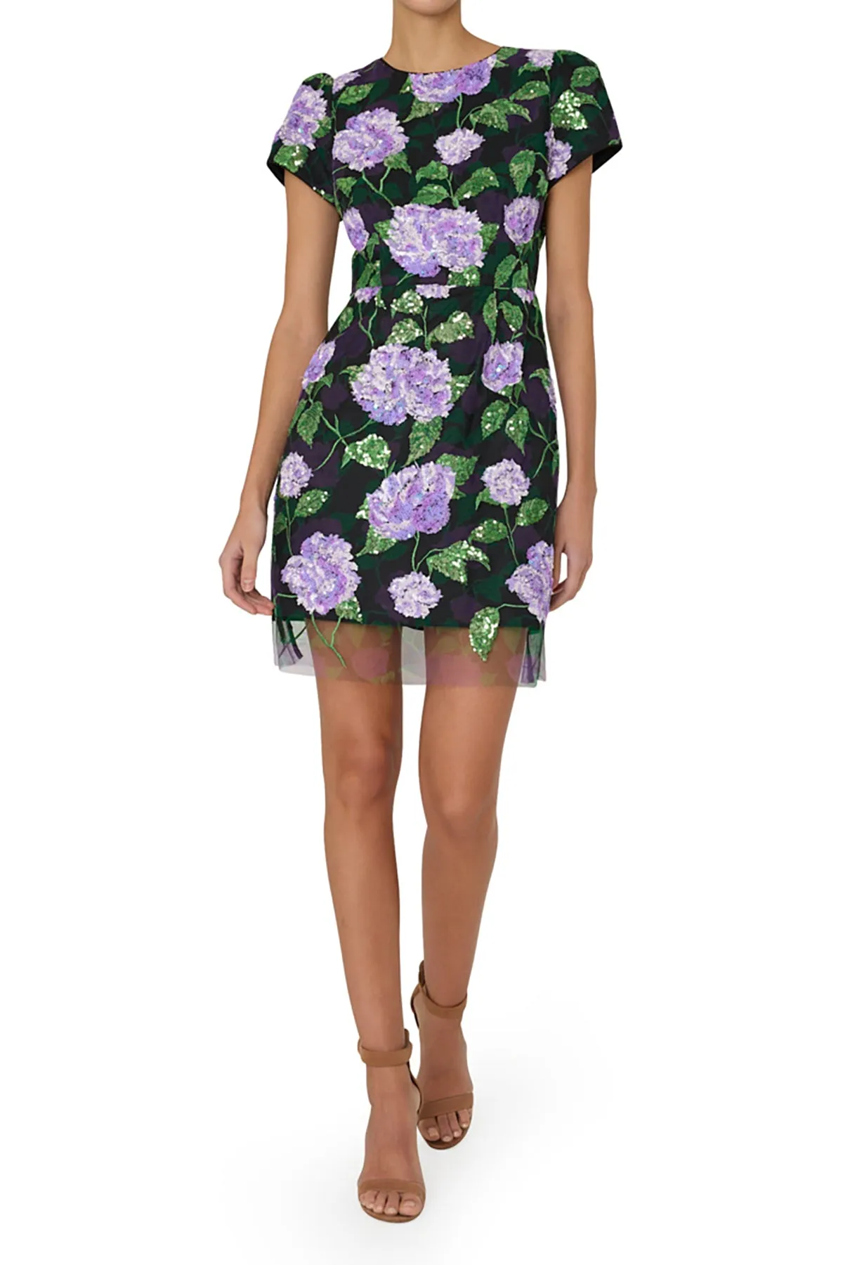 Kyla Printed Sequins Dress sold by French Cuff product image thumbnail 2