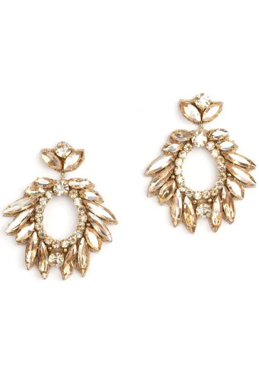 Zienna Earring- Gold sold by French Cuff