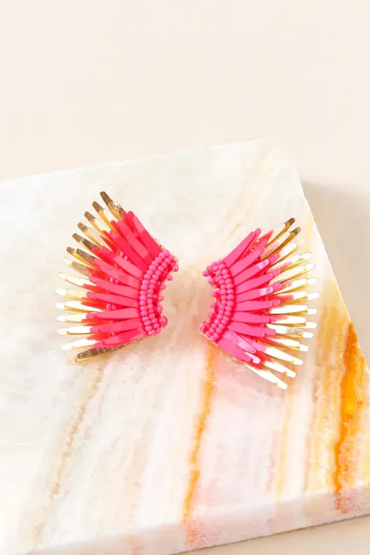 Micro Madeline Earrings made by Mignonne Gavigan