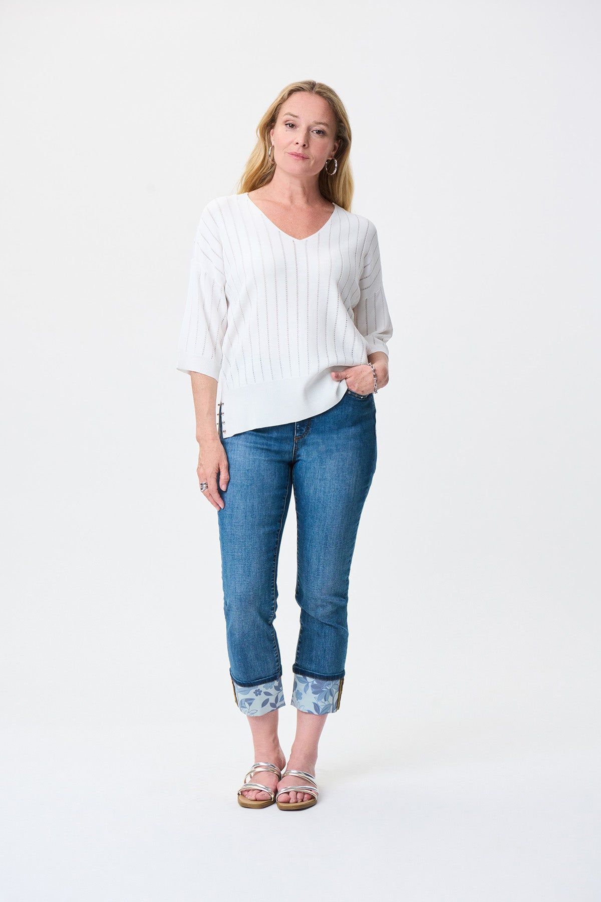 Knit Top V-Neck Top sold by French Cuff product image thumbnail 2