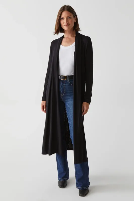Izzy Longline Open Cardigan sold by French Cuff