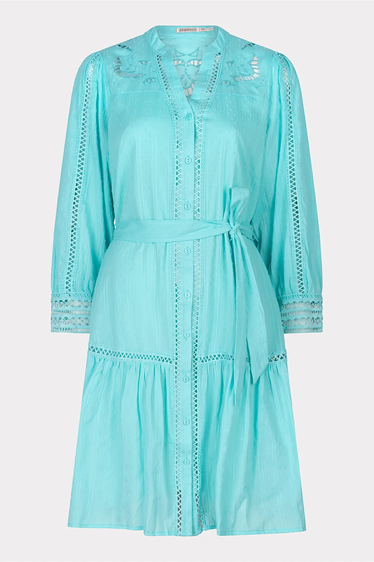 Dress Plumetis Lace Embroidery sold by French Cuff product image thumbnail 4