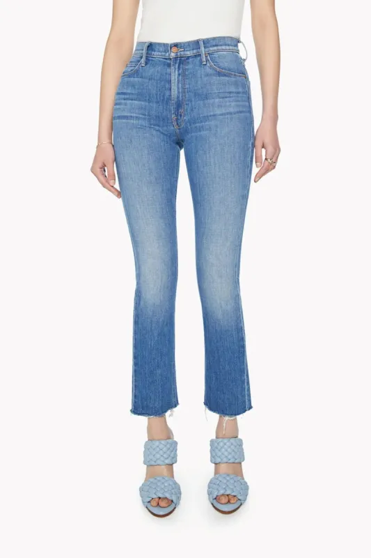 Mid Rise Dazzler Ankle Fray sold by French Cuff