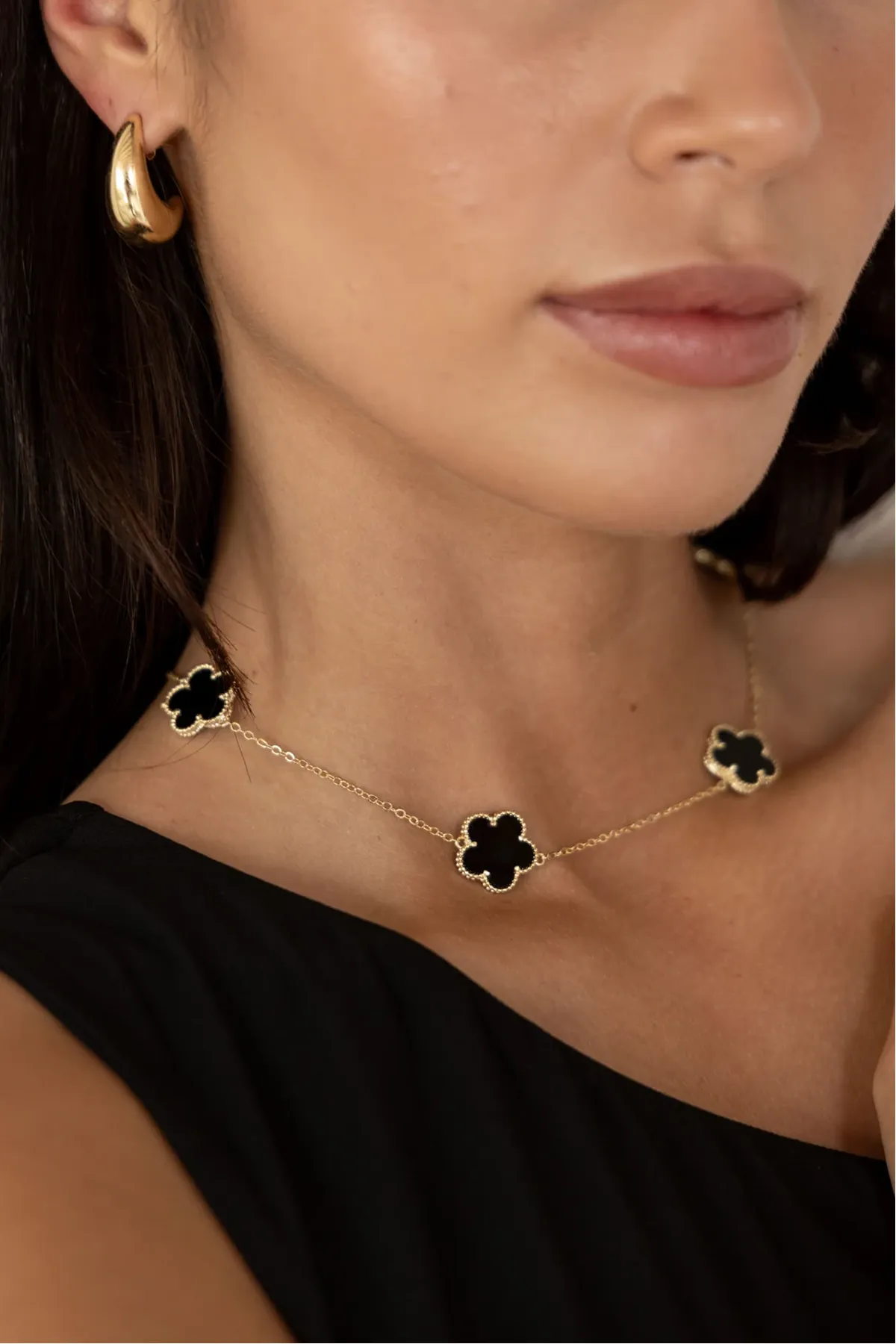 Adeline Clover Necklace sold by French Cuff