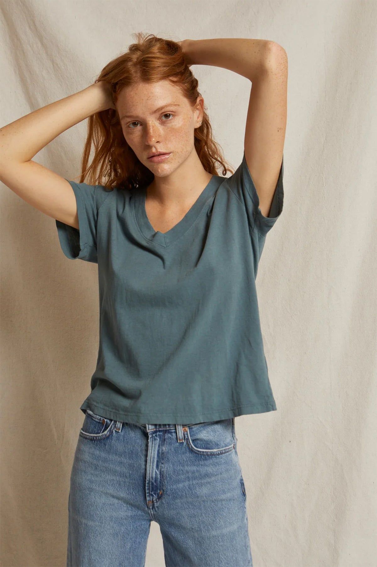 Hendrix Basic Vneck sold by French Cuff