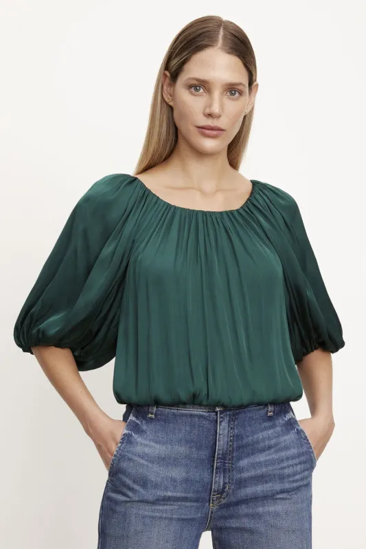 Tami Bubble Top sold by French Cuff