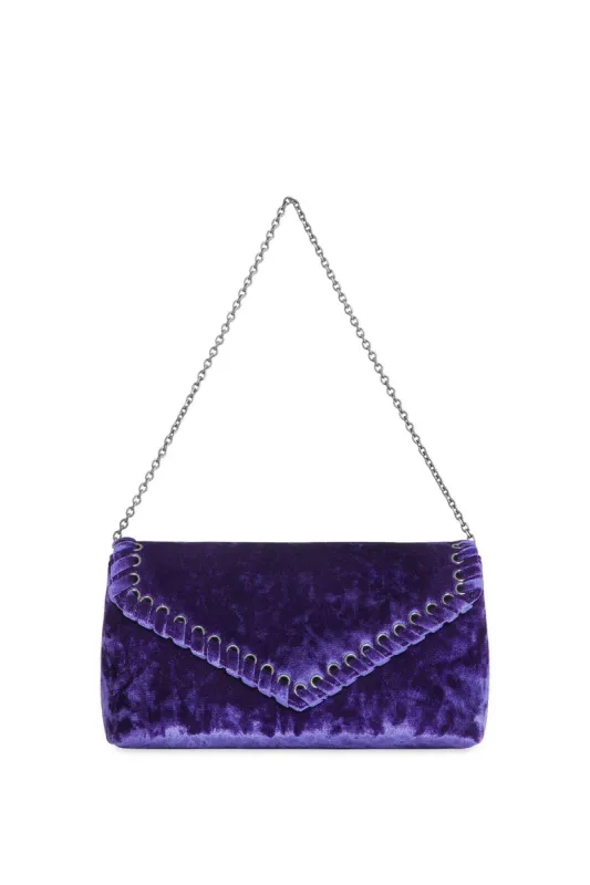 Whip Clutch - Mulberry sold by French Cuff