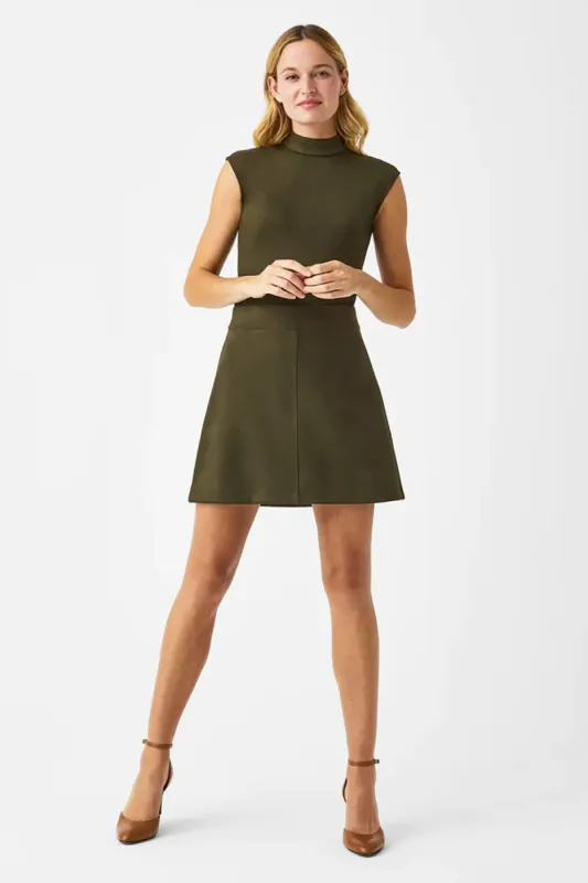 Faux Suede 16.5" Mini Skirt sold by French Cuff