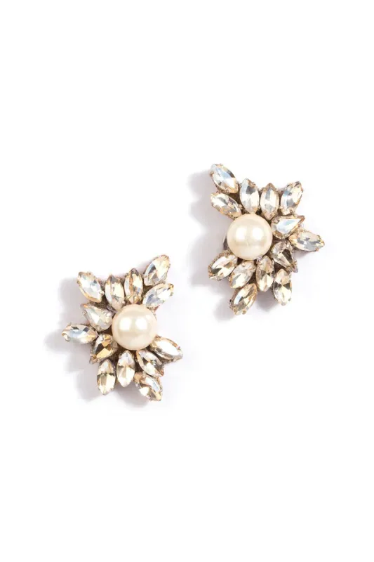 Sahanna Earring- Gold sold by French Cuff