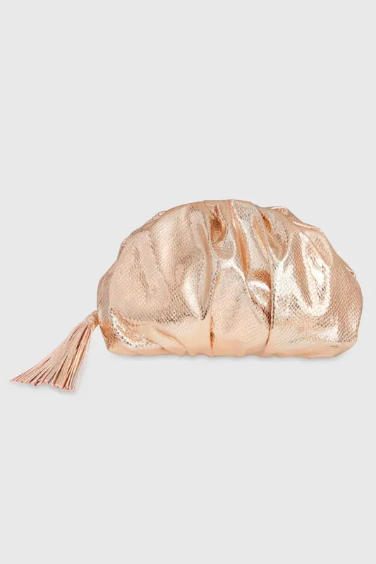 Ruched Clutch sold by French Cuff