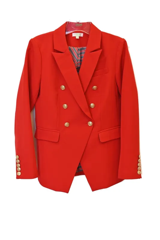 Red Blazer- Red sold by French Cuff