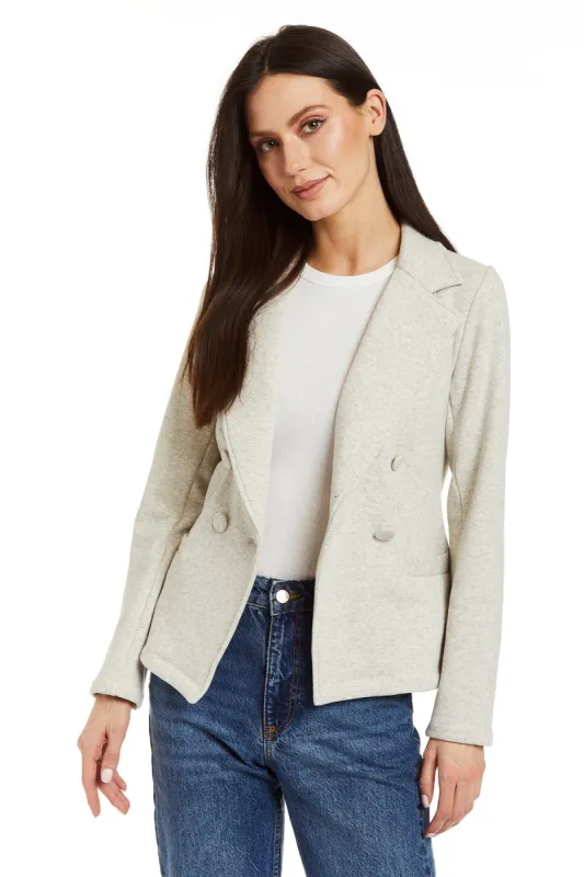 Blaire Blazer - Grey sold by French Cuff